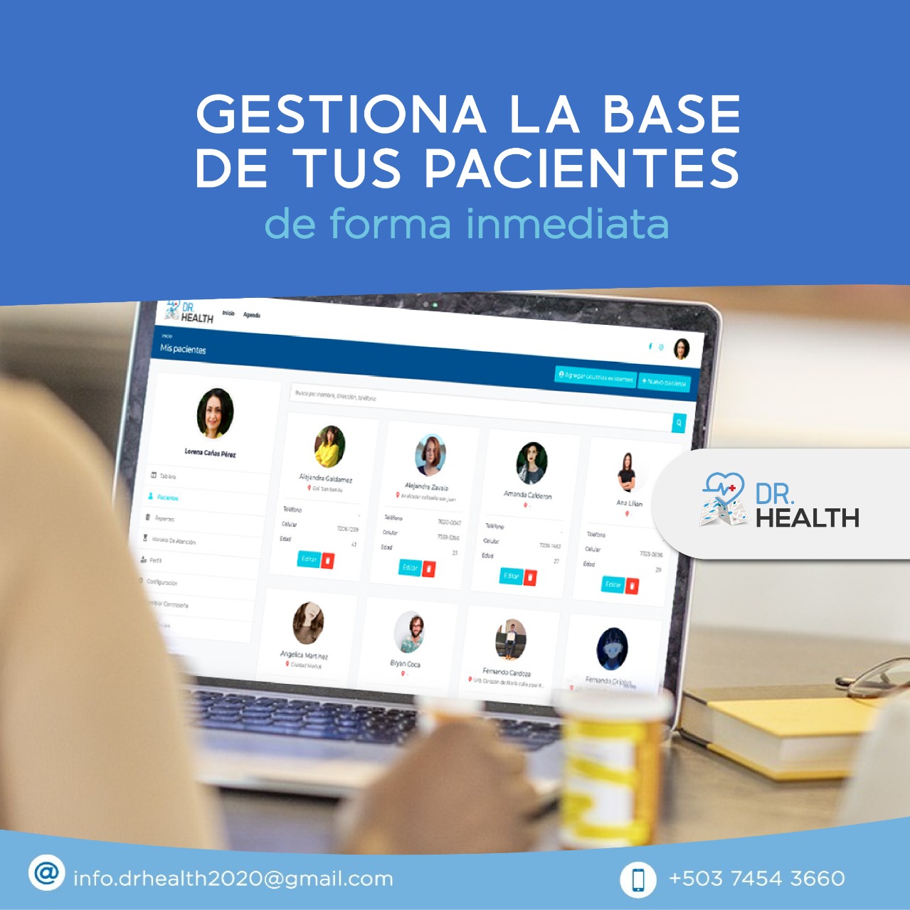 Gestionas tus pacientes